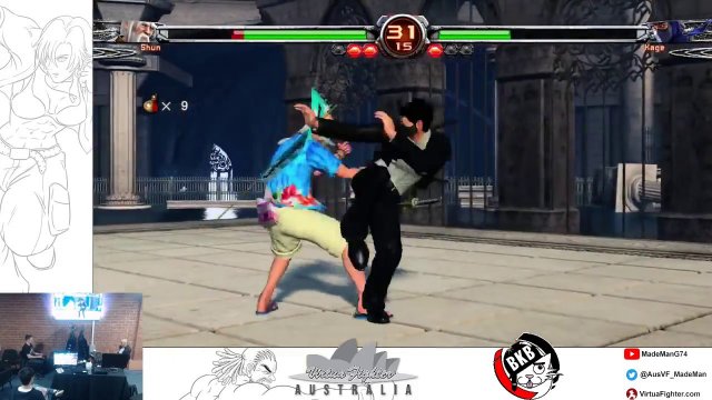 Virtua Fighter Casuals - Battle Kat Bunker (10.10.2018)