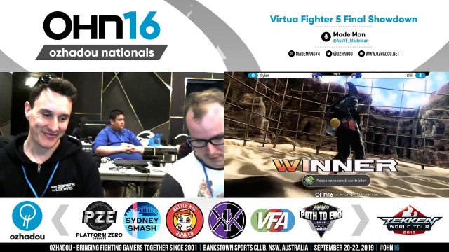 OHN16 - Virtua Fighter 5 Final Showdown - Pools + Finals