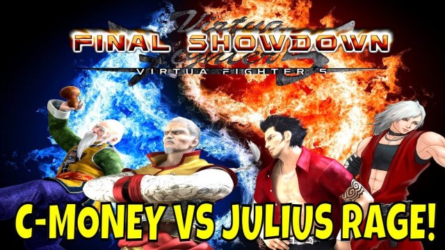 VF5FS- C-MONEY VS JULIUS RAGE! (Virtua Fighter 5: Final Showdown)- Lau Chan, Shun Di Matches, FGC.