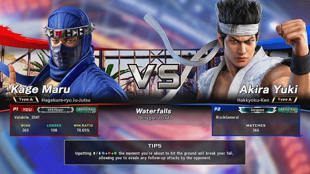 Valakrie (KA) vs BlackGeneral (AK) 06.05.2021 (Virtua Fighter 5: Ultimate Showdown)