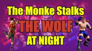 The Monkey Stalks THE WOLF at night: Wolf of America vs Eileen of America