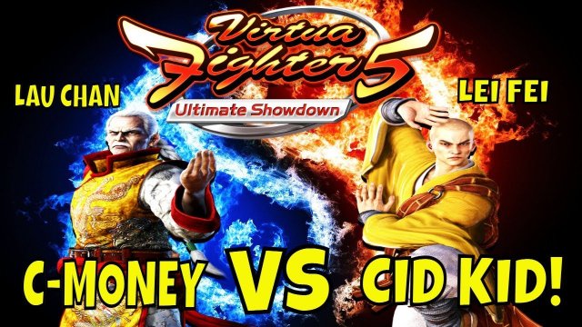 VF5US- C-MONEY VS CID KID! (Virtua Fighter 5: Ultimate Showdown)- Lau Chan VS Lei Fei Matches, FGC.