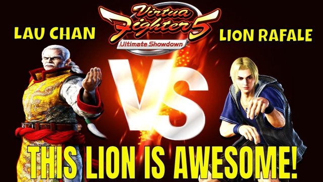 VF5US- THIS LION PLAYER IS AWESOME! (Virtua Fighter 5: Ultimate Showdown)- Lau Chan Matches, FGC.