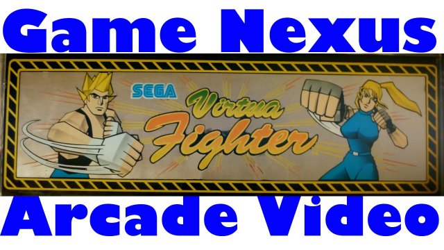 Game Nexus Arcade Video Virtua Fighter Pai Chan Gameplay (1993 Sega Model 1) Real Hardware